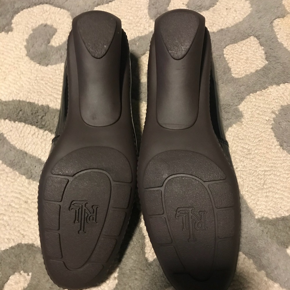 Shoes (not worn) black patent leather